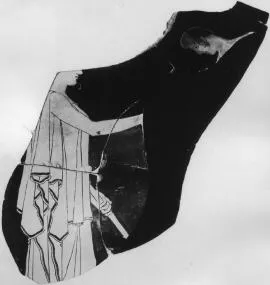 HYDRIA, FRAGMENT (ATHENIAN, RED-FIGURE)