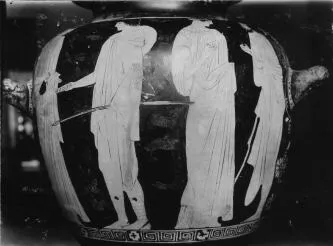 STAMNOS (ATHENIAN, RED-FIGURE)