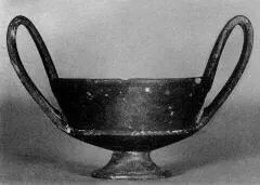 KANTHAROS (ETRUSCAN, BUCCHERO)