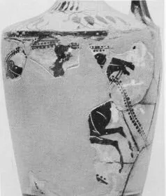 LEKYTHOS (ATHENIAN, BLACK-FIGURE)