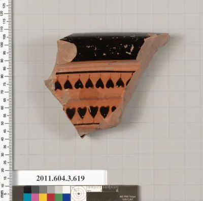 Terracotta fragment of a calyx-krater (bowl for mixing wine and water)