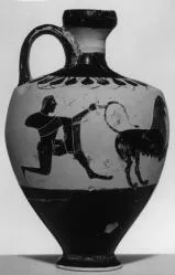 LEKYTHOS (ATHENIAN, BLACK-FIGURE)