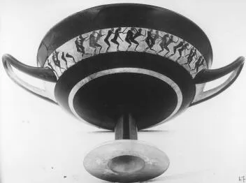 CUP, LITTLE MASTER BAND (ATHENIAN, BLACK-FIGURE)