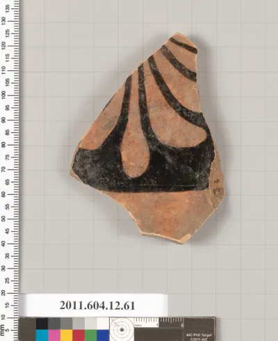 Terracotta fragment of an open shape