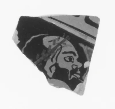 Attic Red-Figure Statuette Kantharos Fragment