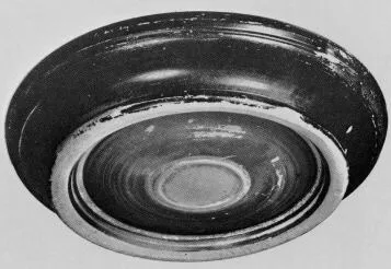 PLATE (ATHENIAN, BLACK GLAZE)