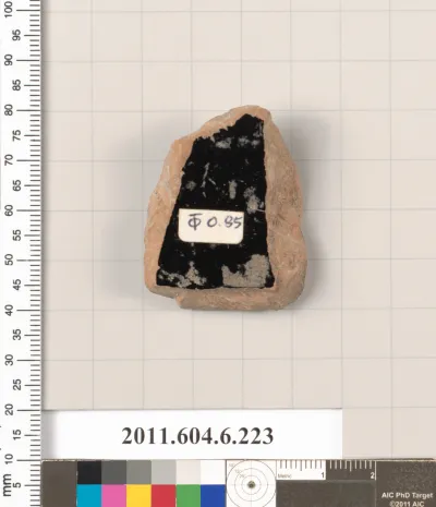 Terracotta fragment of an open shape