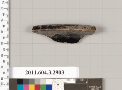 Terracotta fragment of an oinochoe (jug)?