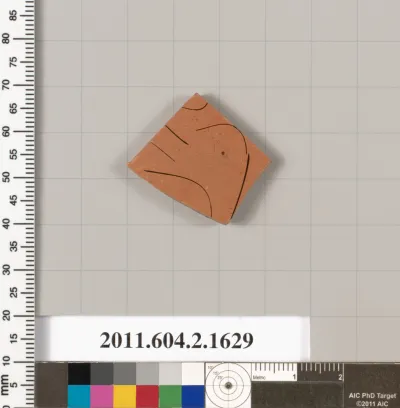 Terracotta fragment of a skyphos (deep drinking cup)