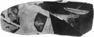 KRATER, COLUMN, FRAGMENT (ATHENIAN, RED-FIGURE)