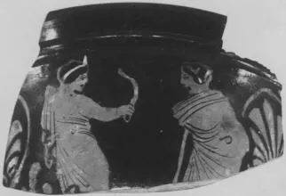 CUP, FRAGMENT (ATHENIAN, RED-FIGURE)