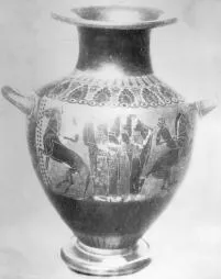 HYDRIA (ATHENIAN, BLACK-FIGURE)