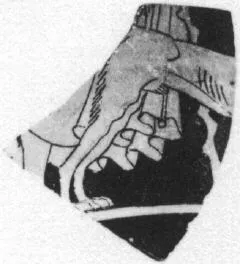 KYATHOS, FRAGMENT (ATHENIAN, RED-FIGURE)