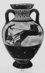 PSEUDO-PANATHENAIC AMPHORA (ATHENIAN, BLACK-FIGURE)