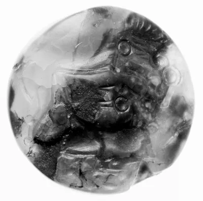 Minoan/Mycenaean lentoid gem