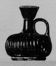 LEKYTHOS, SQUAT (SOUTH ITALIAN, APULIAN, BLACK GLAZE)