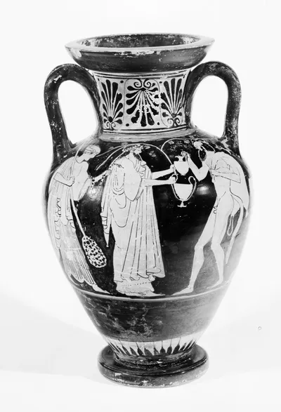 Attische Halsamphora