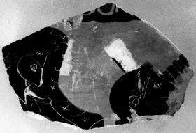 AMPHORA, NECK, FRAGMENTS (ATHENIAN, BLACK-FIGURE)
