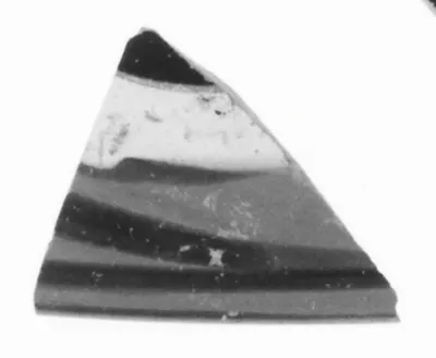 Attic Black-Figure Eye Cup Fragment (comprised of 2 Non-Joining Fragments)