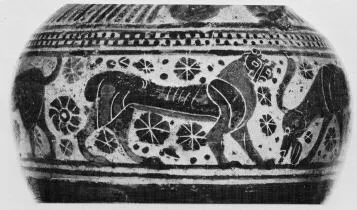 PYXIS (CORINTHIAN, BLACK-FIGURE)