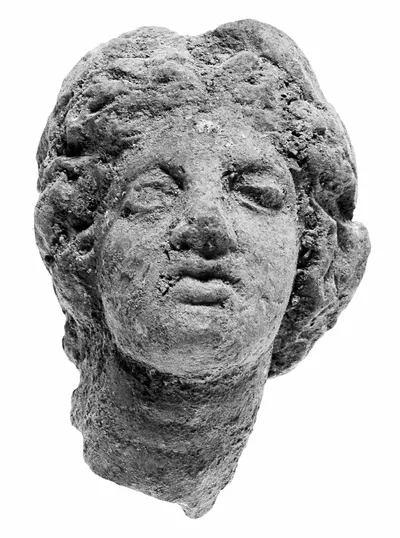 Head with Melon Coiffure