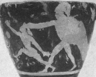 SKYPHOS (ATHENIAN, RED-FIGURE)