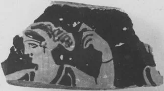 LEKANIS, FRAGMENT (ATHENIAN, RED-FIGURE)
