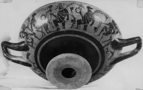CUP (ATHENIAN, BLACK-FIGURE)