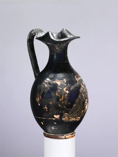 Terracotta oinochoe (jug)