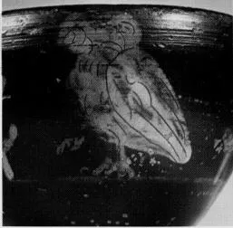 SKYPHOS (ETRUSCAN, BLACK GLAZE)