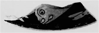 FISH PLATE, FRAGMENT (ATHENIAN, RED-FIGURE)