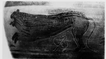 AMPHORA, NECK (ETRUSCAN, BLACK-FIGURE)
