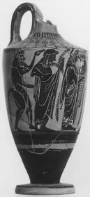 LEKYTHOS (ATHENIAN, BLACK-FIGURE)