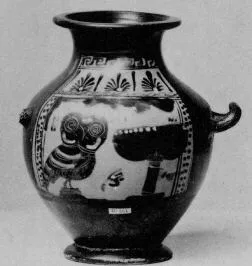 HYDRIA (ATHENIAN, BLACK-FIGURE)