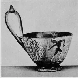 KYATHOS (ETRUSCAN, BLACK-FIGURE)