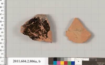 Terracotta fragments of calyx-kraters (bowls for mixing wine and water)