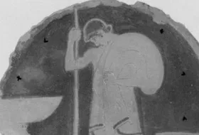 CUP, FRAGMENT (ATHENIAN, RED-FIGURE)