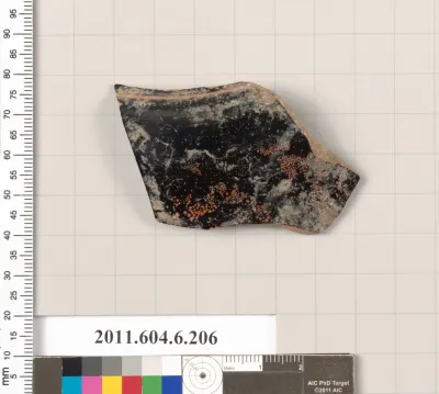 Terracotta fragment of an open shape