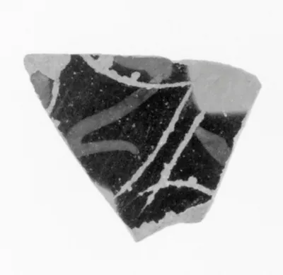 Attic Black-Figure Skyphos Fragment