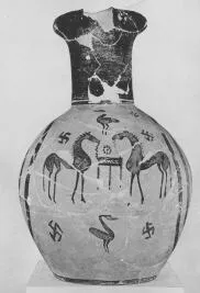 OINOCHOE (ATHENIAN GEOMETRIC, SILHOUETTE)