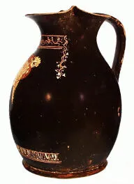 OINOCHOE (SOUTH ITALIAN, GNATHIAN, ADDED COLOUR)