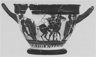 SKYPHOS (ATHENIAN, BLACK-FIGURE)