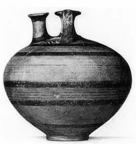 STIRRUP JAR (MYCENEAN)