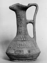OINOCHOE (ATHENIAN GEOMETRIC, SILHOUETTE)