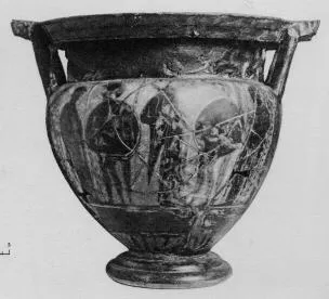 KRATER, COLUMN (ATHENIAN, BLACK-FIGURE)