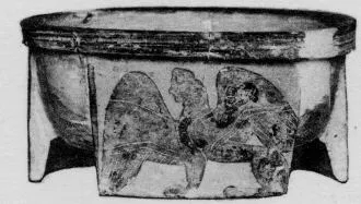 PYXIS (CORINTHIAN, BLACK-FIGURE)