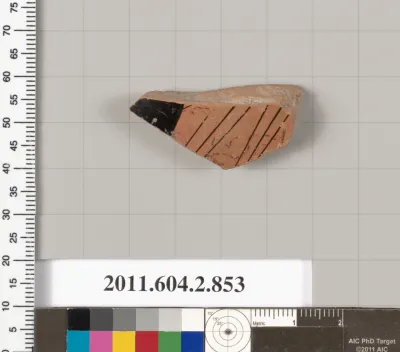 Terracotta fragment of a bell-krater (bowl for mixing wine and water)