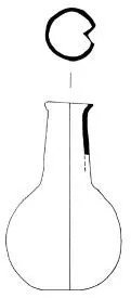 FLASK (CYPRIOT, BRONZE AGE, RED POLISHED WARE)