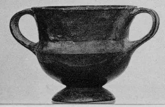 KANTHAROS (BOEOTIAN, BLACK GLAZE)