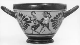 SKYPHOS (ATHENIAN, BLACK-FIGURE)